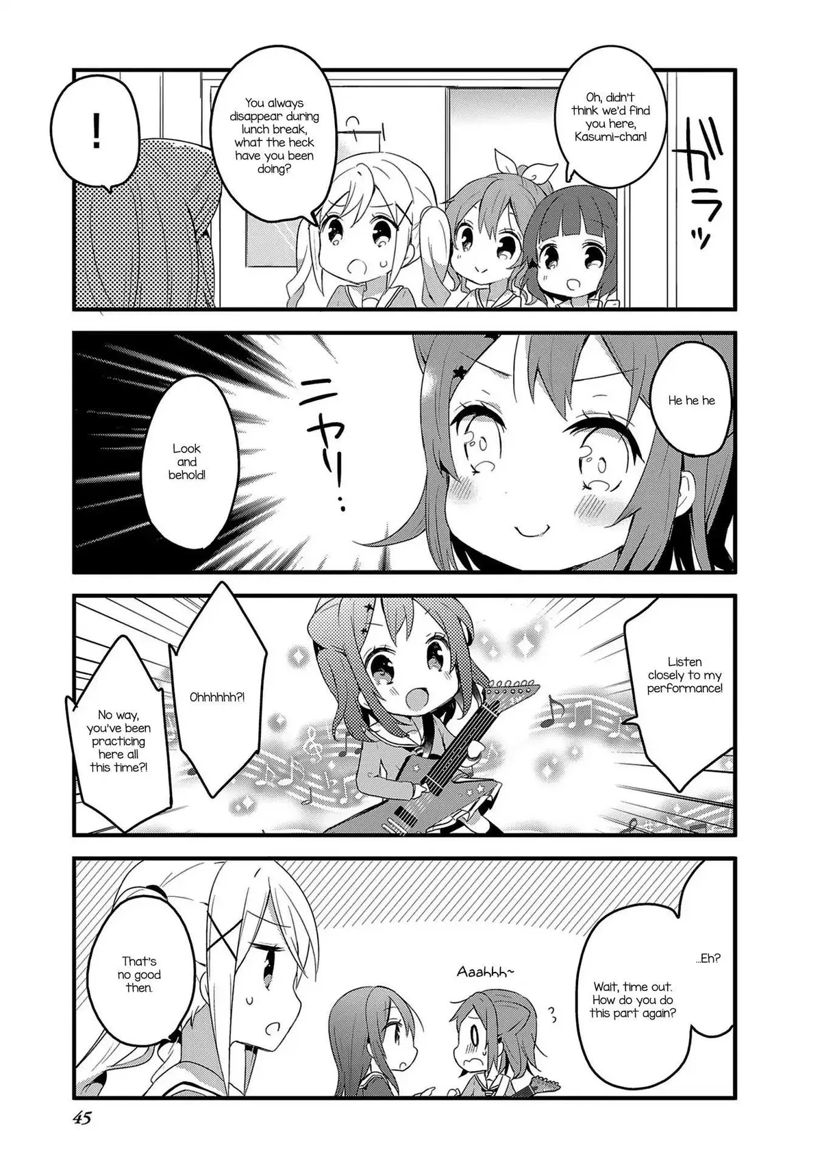 BanG Dream! Chapter 4 page 10 - 