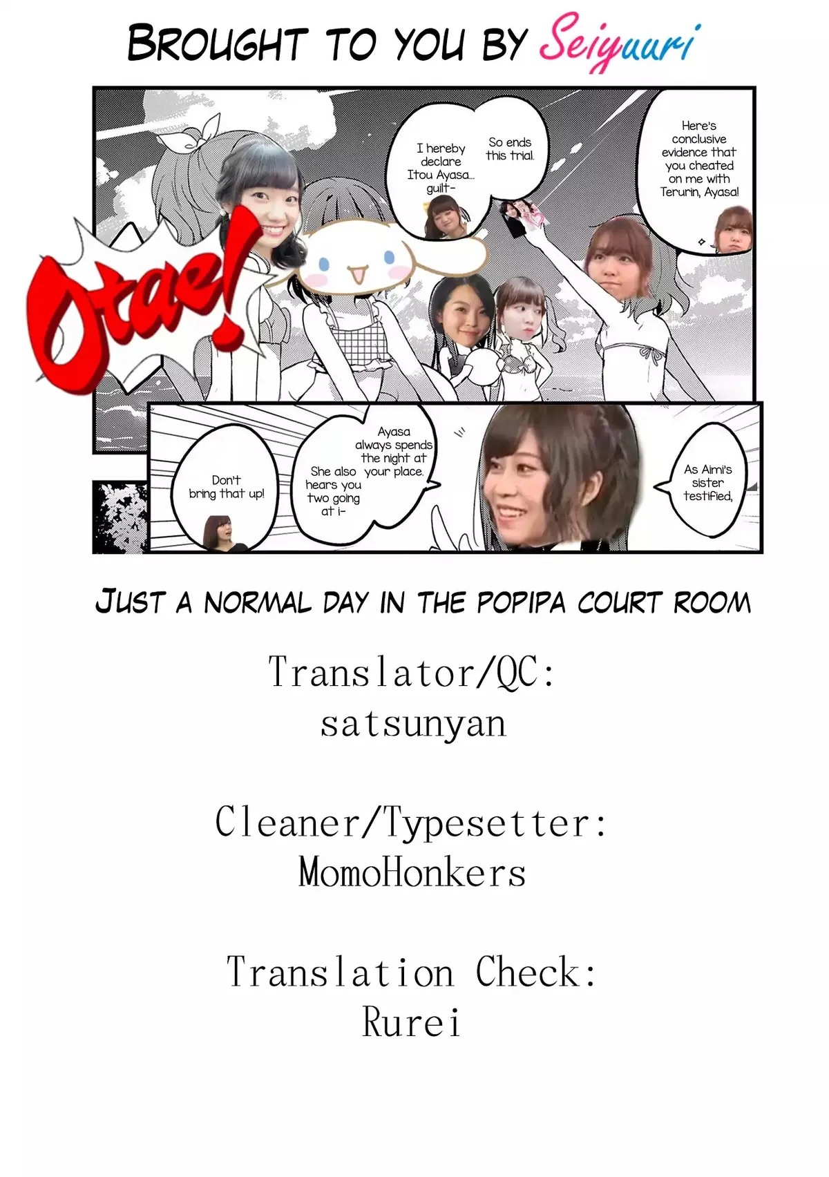 BanG Dream! Chapter 6 page 17 - 