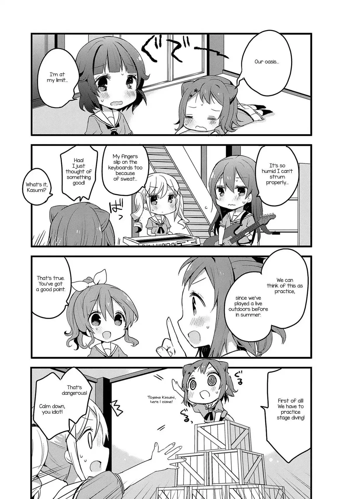 BanG Dream! Chapter 6 page 3 - 