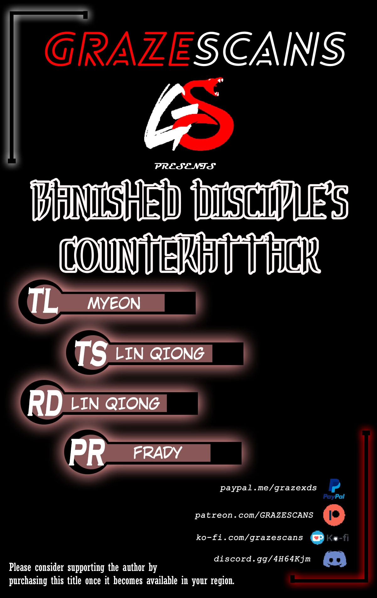 Banished Disciple