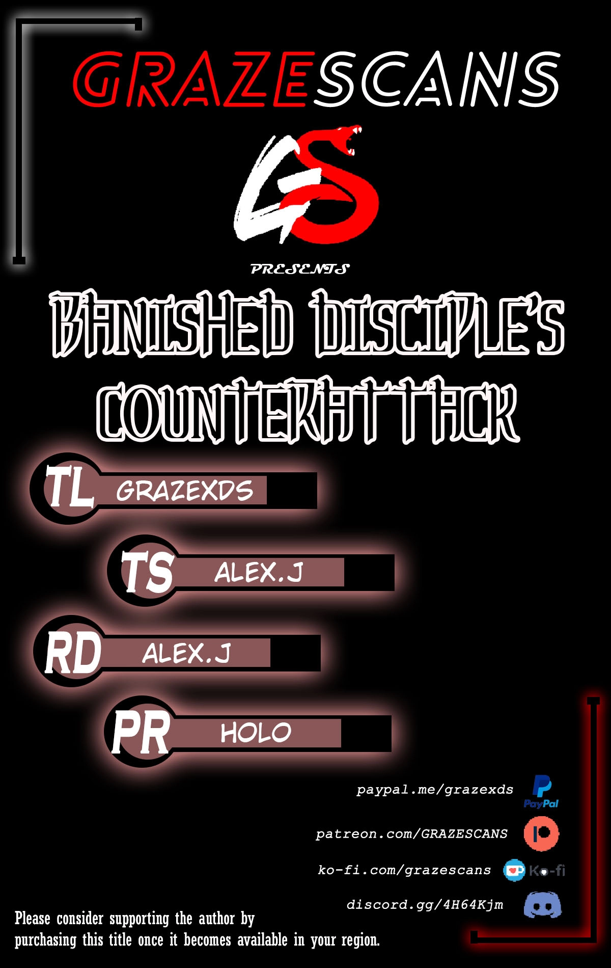 Banished Disciple