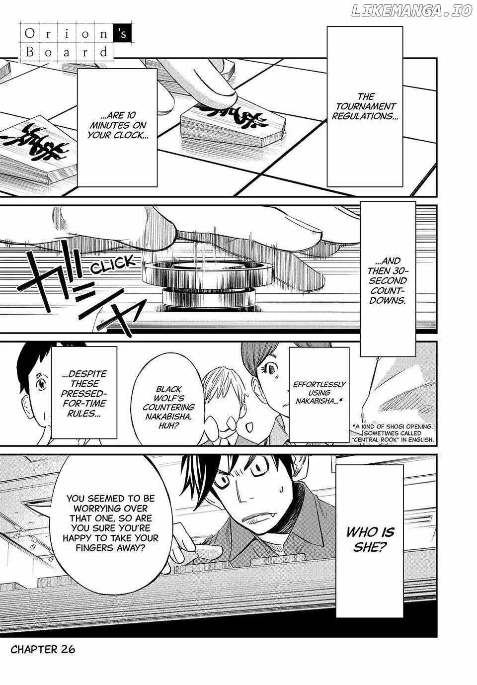 Banjou no Orion Chapter 26 page 1 - 
