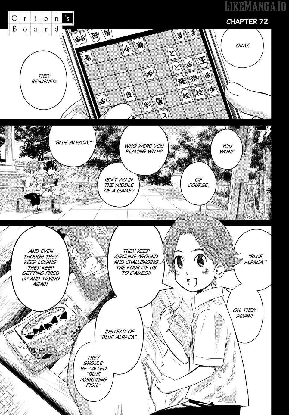 Banjou no Orion Chapter 72 page 1 - 