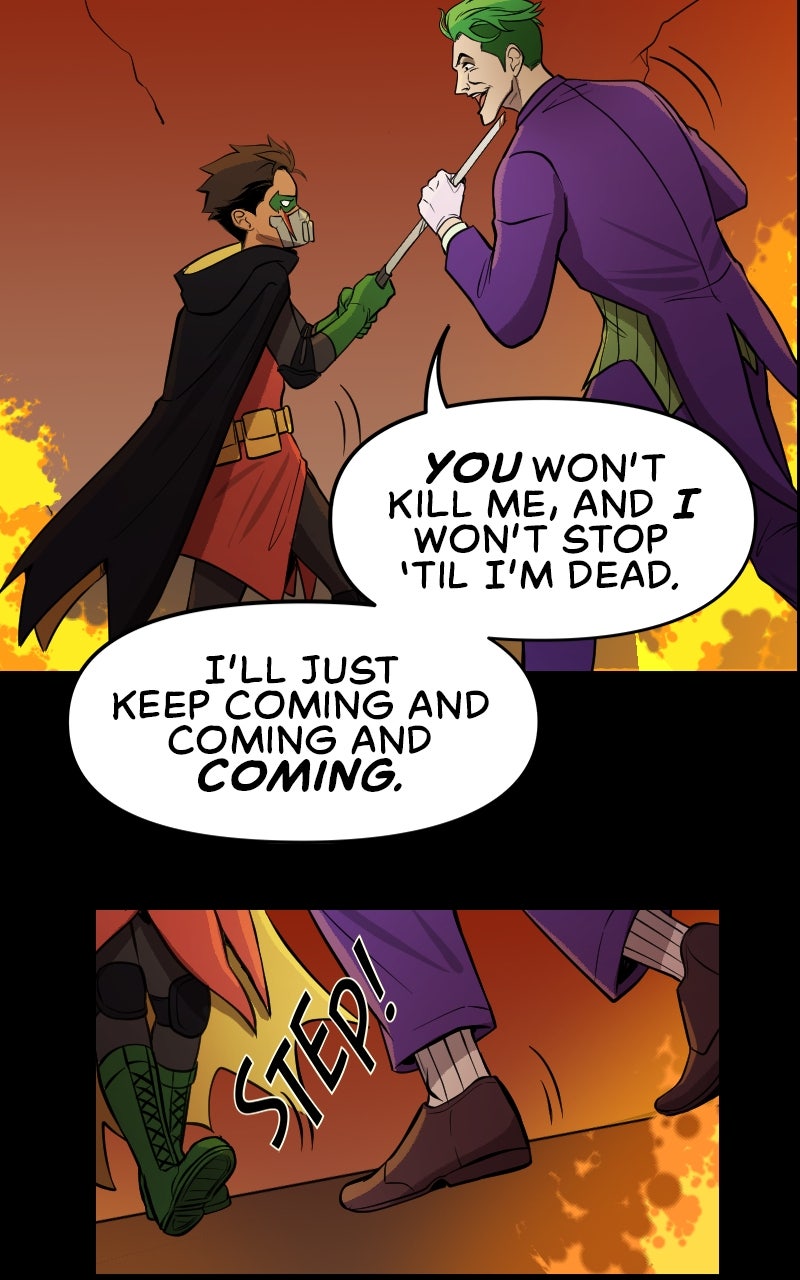 Batman: Wayne family adventures (S3) Ep. 149 - An Impossible Choice page 37 - 