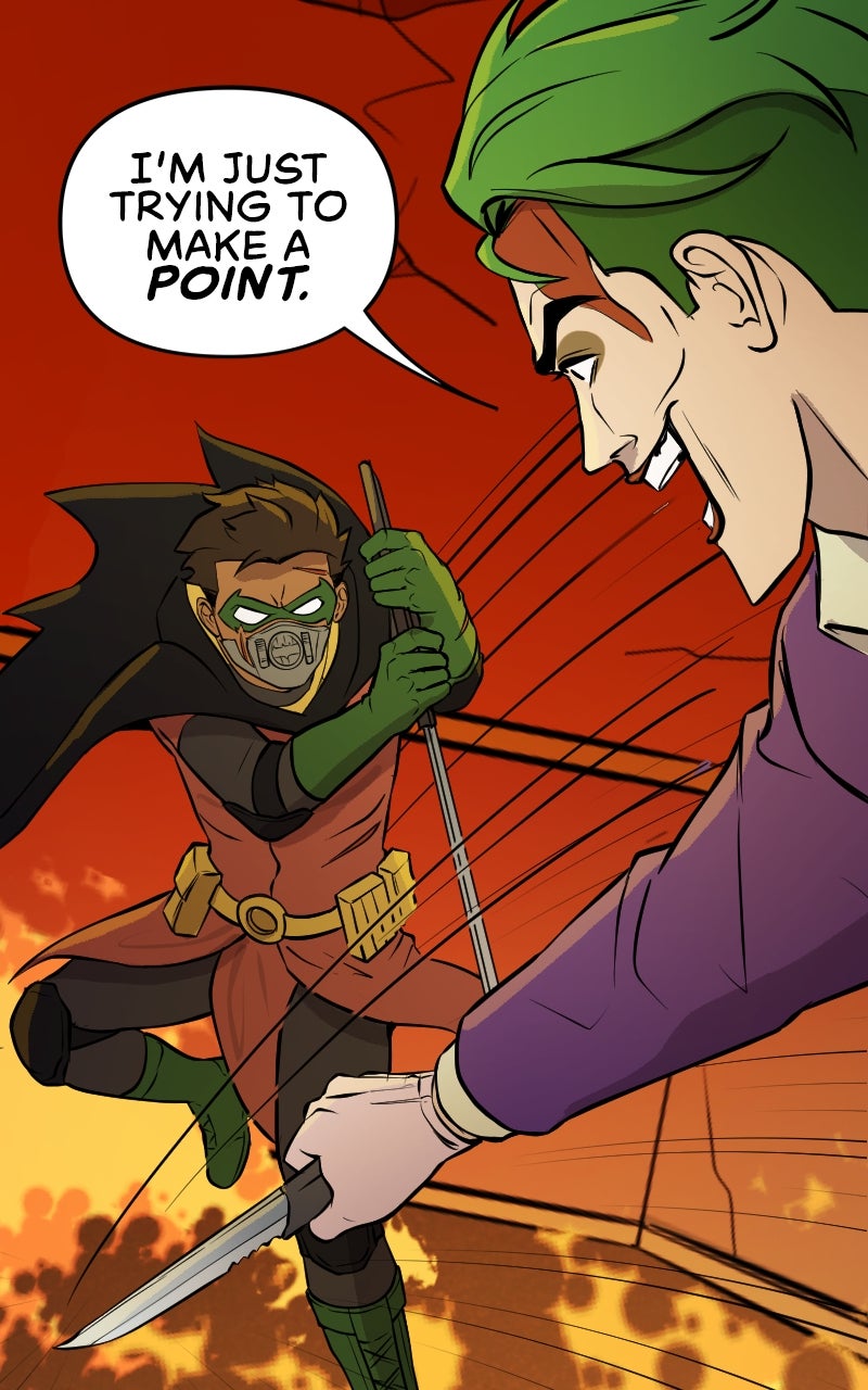 Batman: Wayne family adventures (S3) Ep. 150 - Free Fall page 62 - 