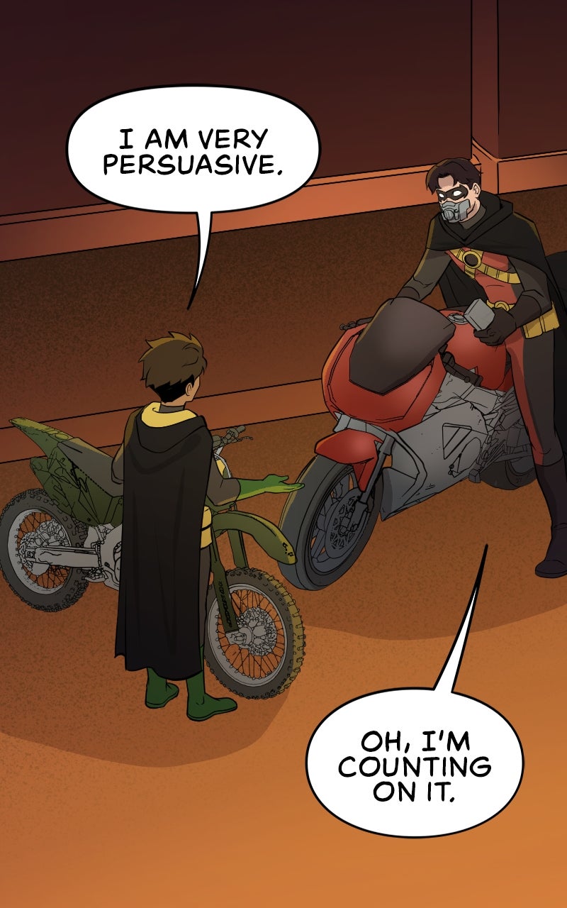 Batman: Wayne family adventures (S3) Ep. 161 - Heating Up page 73 - 