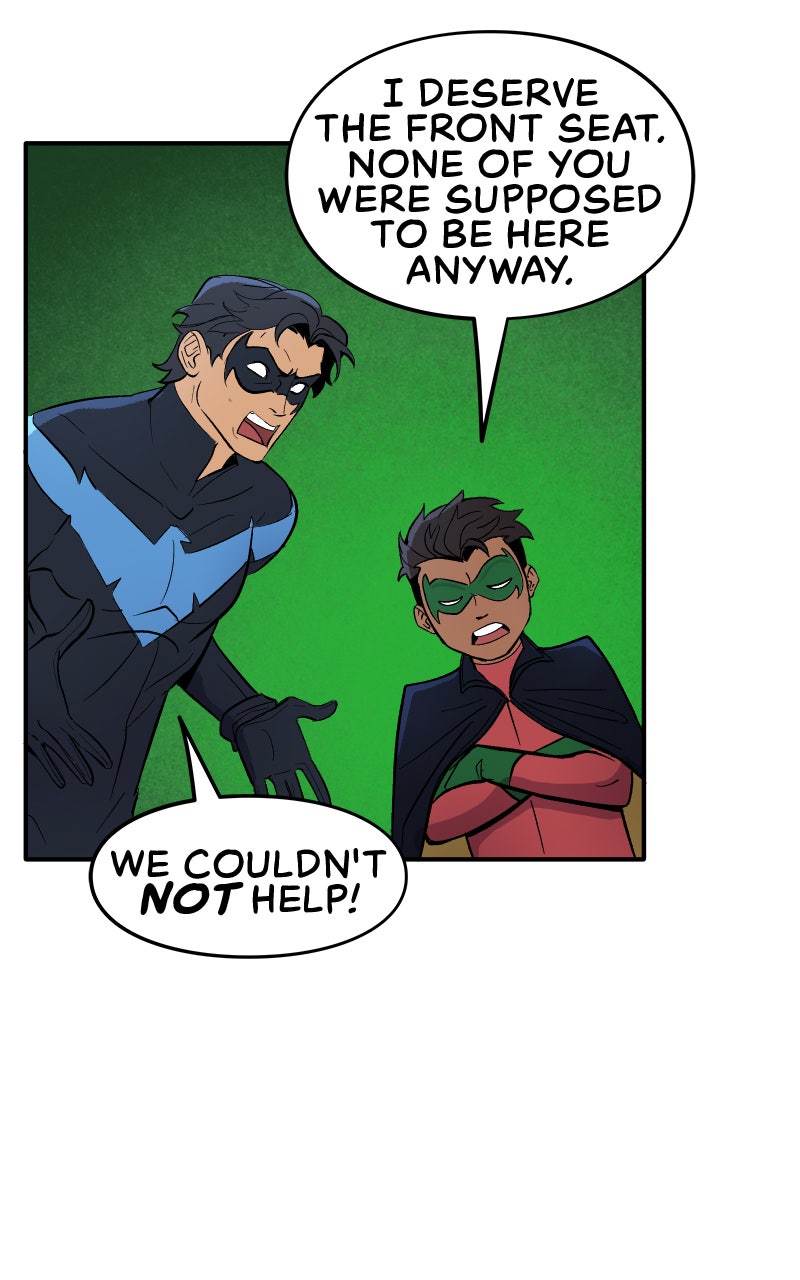 Batman: Wayne family adventures Ep. 25 - Front Seat page 14 - 
