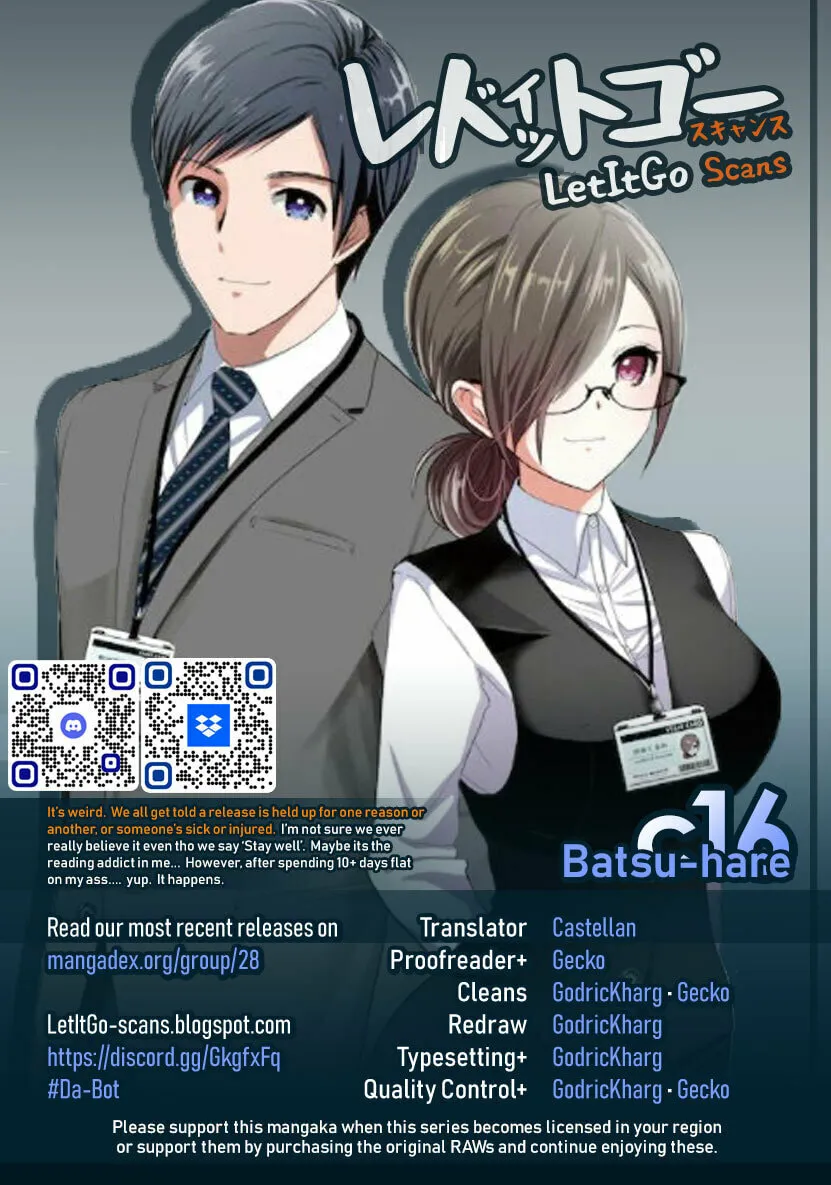 Batsu-Hare Chapter 16 page 1 - 