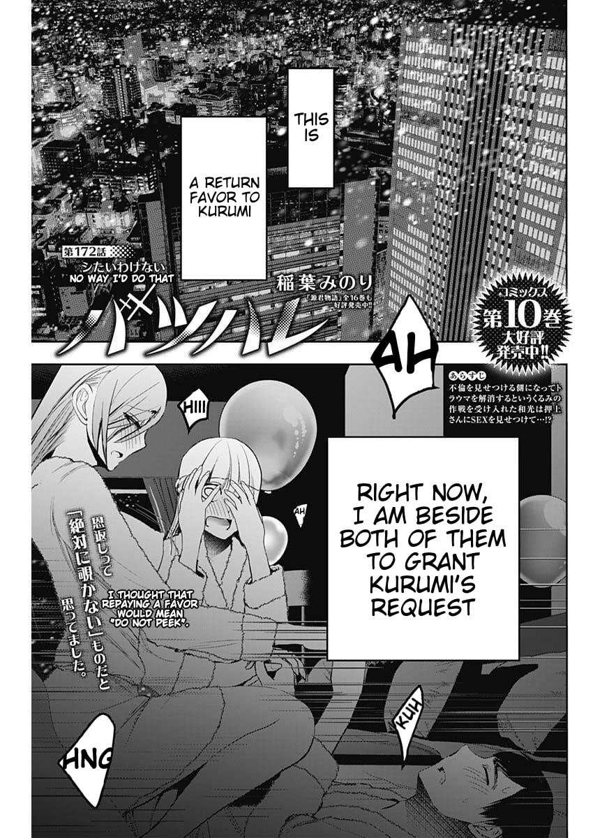 Batsu-Hare Chapter 172 page 1 - 