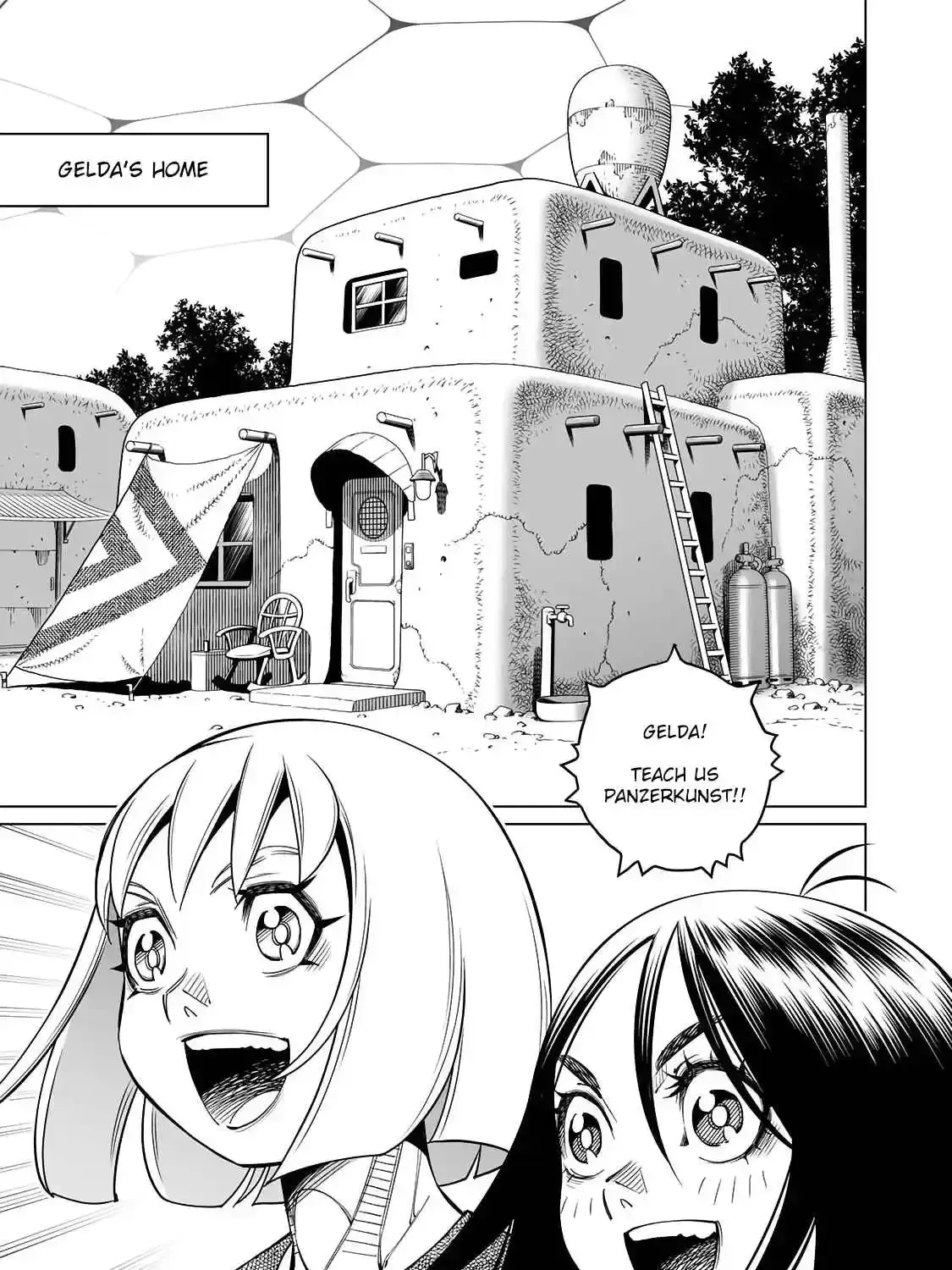 Battle Angel Alita: Panzer Kunst Chronicle Chapter 2.1 page 16 - 