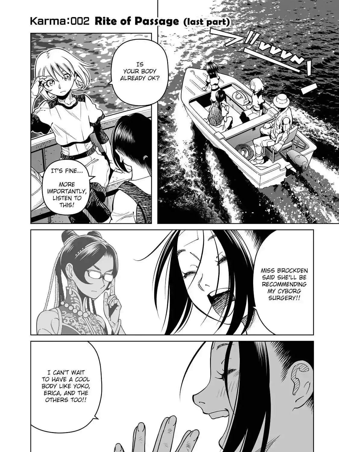 Battle Angel Alita: Panzer Kunst Chronicle Chapter 2.2 page 1 - 