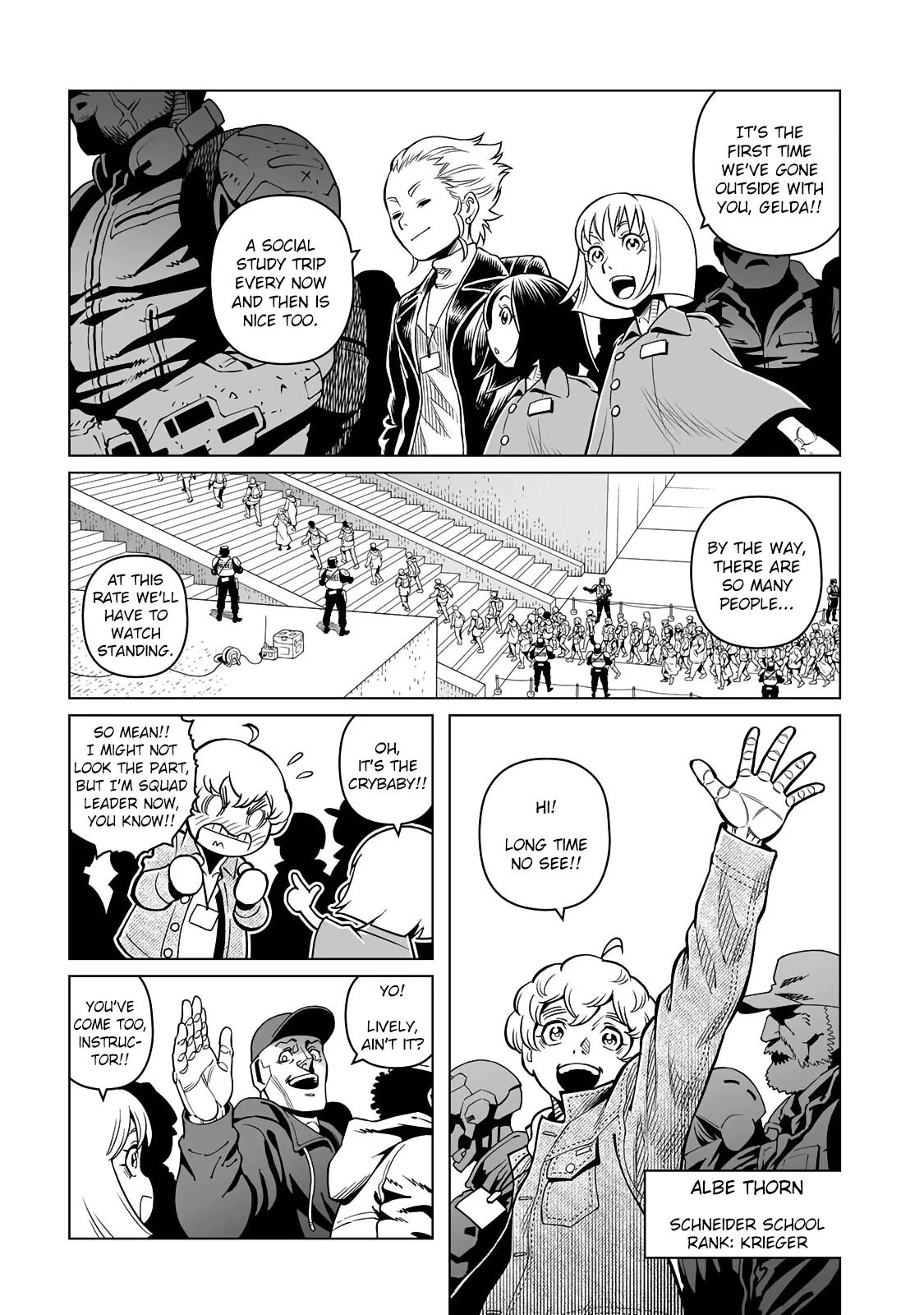 Battle Angel Alita: Panzer Kunst Chronicle Chapter 3.2 page 3 - 