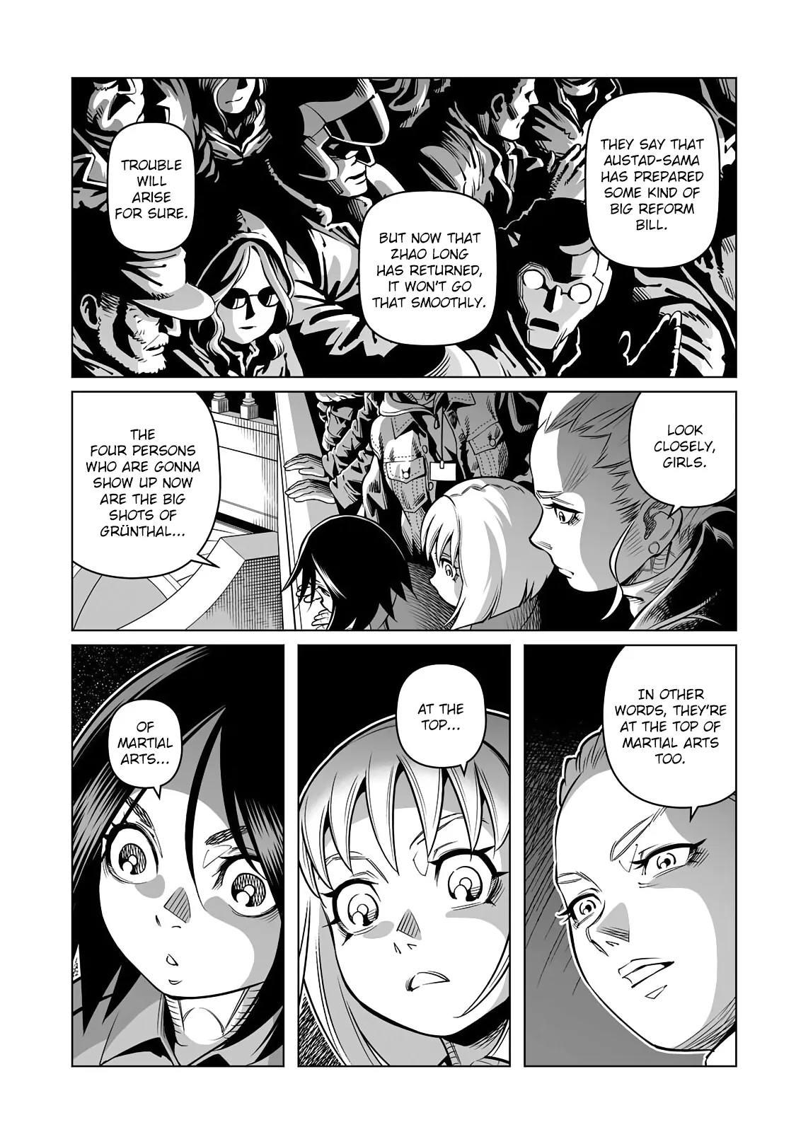 Battle Angel Alita: Panzer Kunst Chronicle Chapter 3.2 page 5 - 