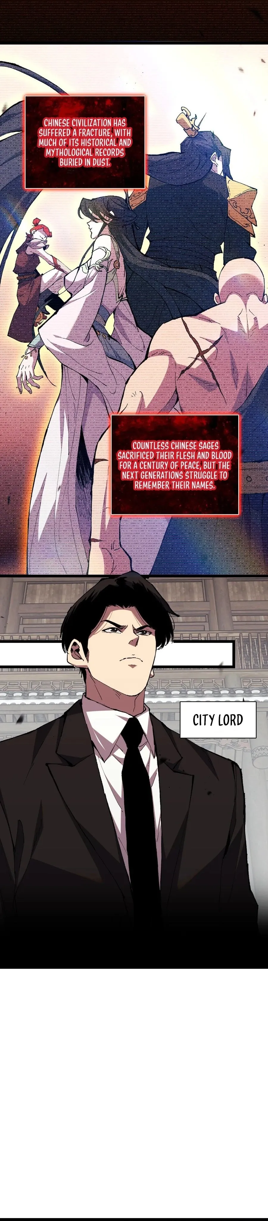 Battle for the Fate of the Nation: I Use Pangu to Suppress the Heavens Chapter 1 page 7 - 