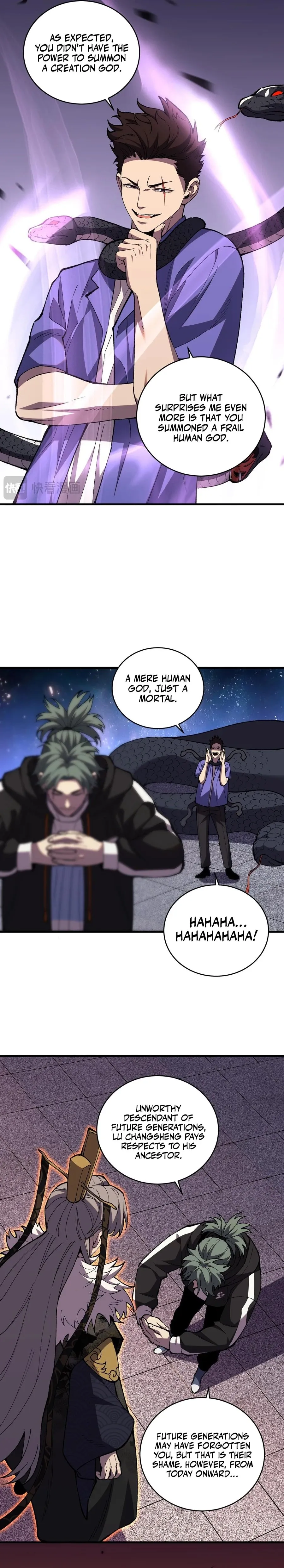 Battle for the Fate of the Nation: I Use Pangu to Suppress the Heavens Chapter 3 page 7 - 
