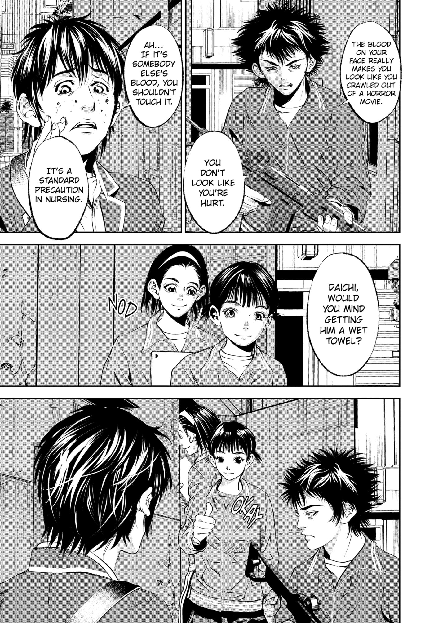 Battle Royale: Enforcers Chapter 0 page 34 - 