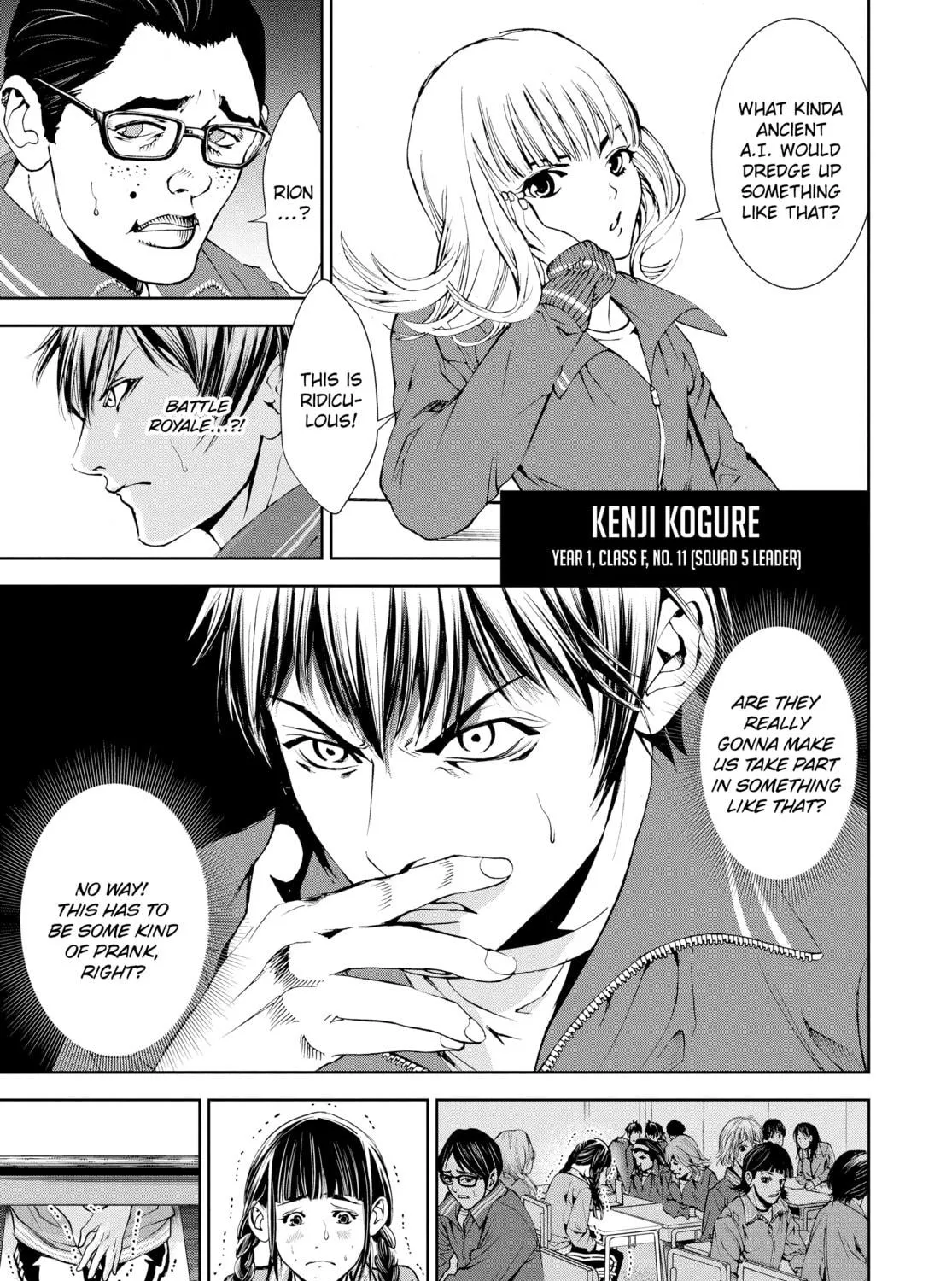Battle Royale: Enforcers Chapter 1 page 101 - 