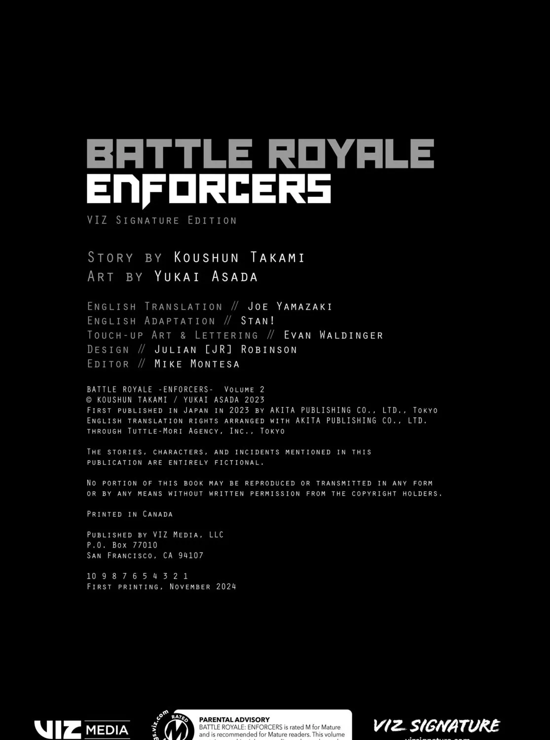 Battle Royale: Enforcers Chapter 11 page 67 - 