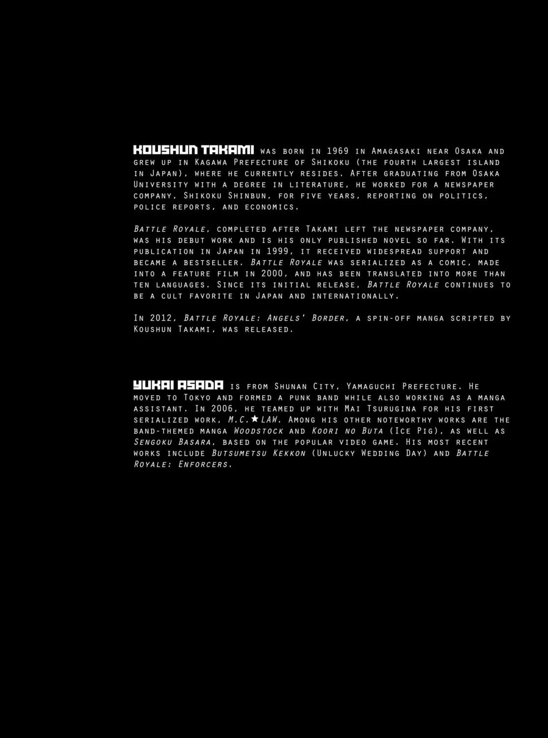 Battle Royale: Enforcers Chapter 5 page 61 - 