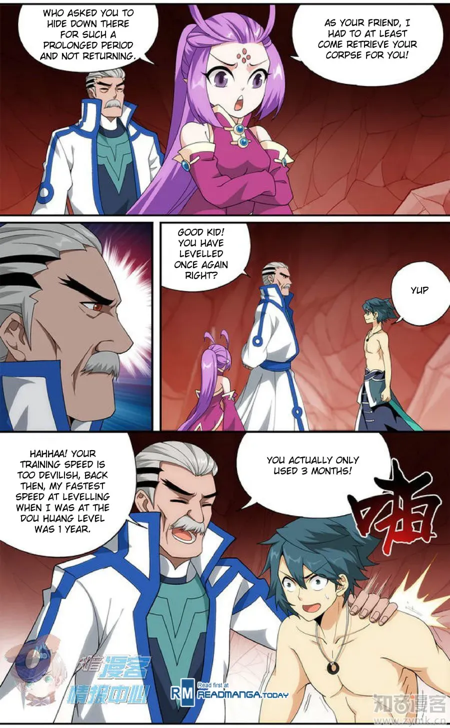 Battle Through the Heavens (Colored) Chapter 1.3 page 9 - 