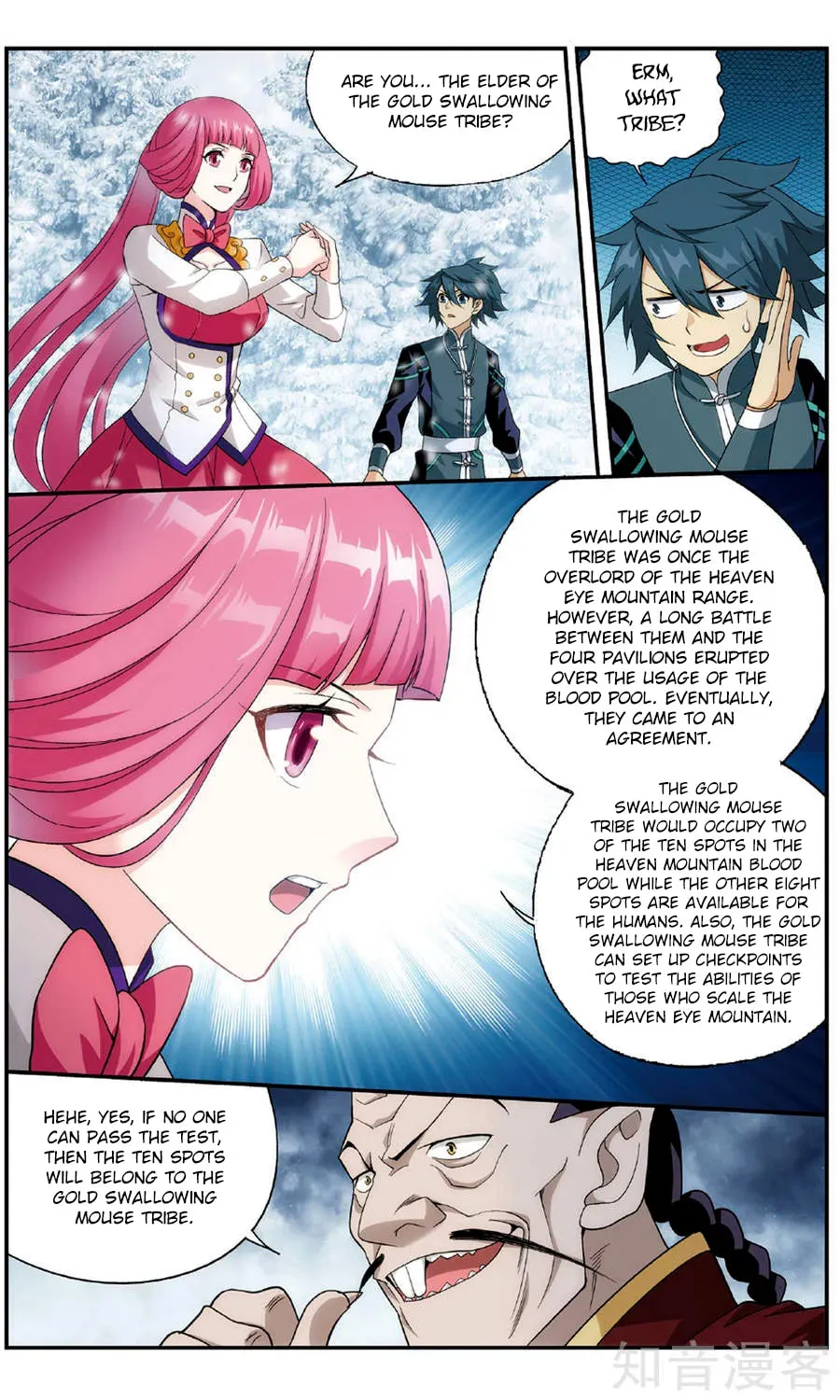 Battle Through the Heavens (Colored) Chapter 1.5 page 8 - 