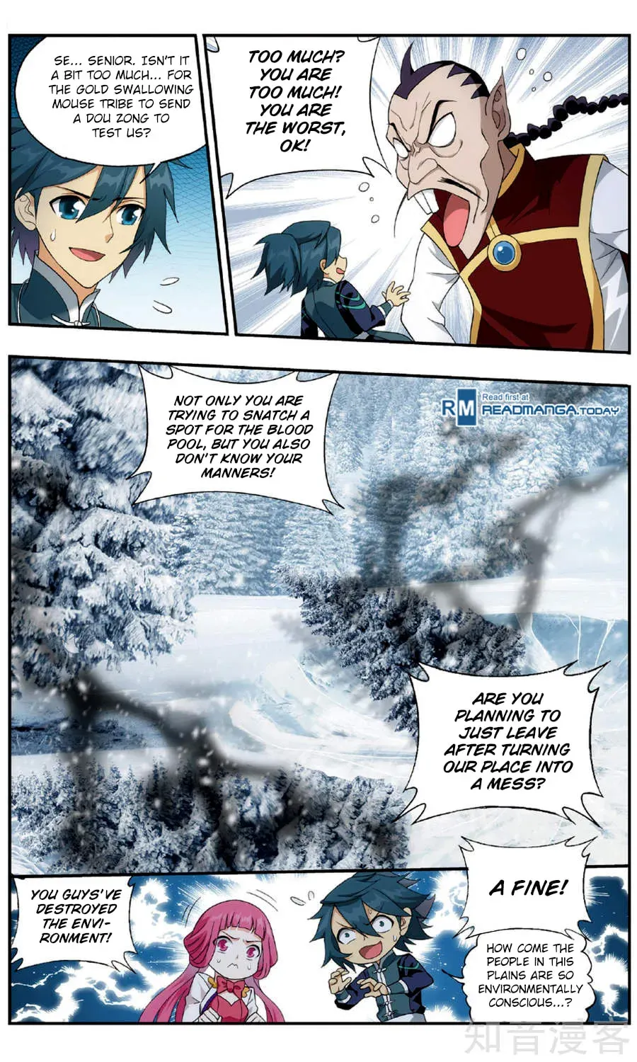 Battle Through the Heavens (Colored) Chapter 1.5 page 9 - 