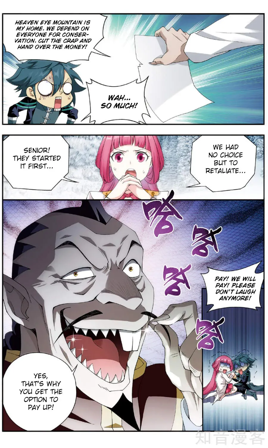 Battle Through the Heavens (Colored) Chapter 1.5 page 10 - 