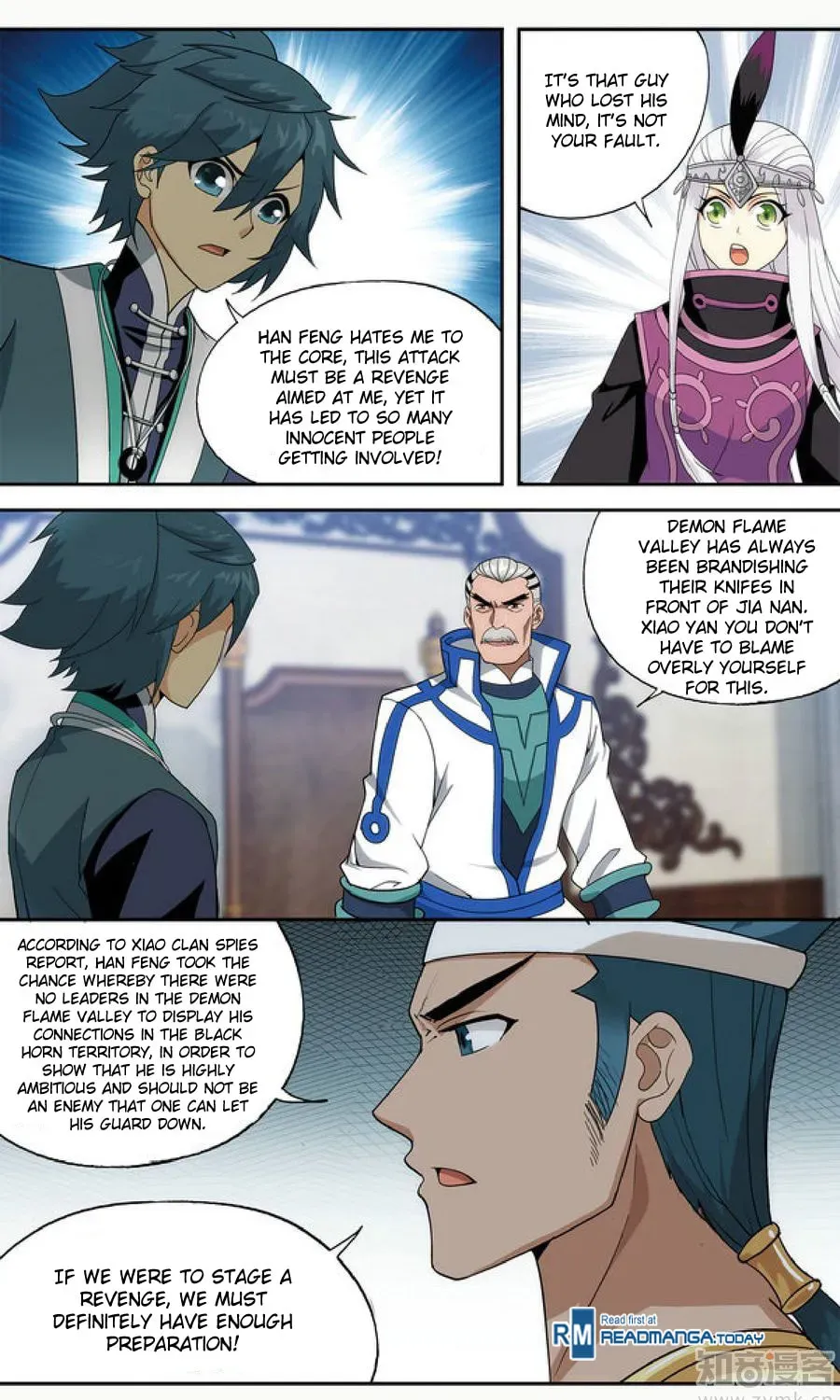 Battle Through the Heavens (Colored) Chapter 2.2 page 13 - 
