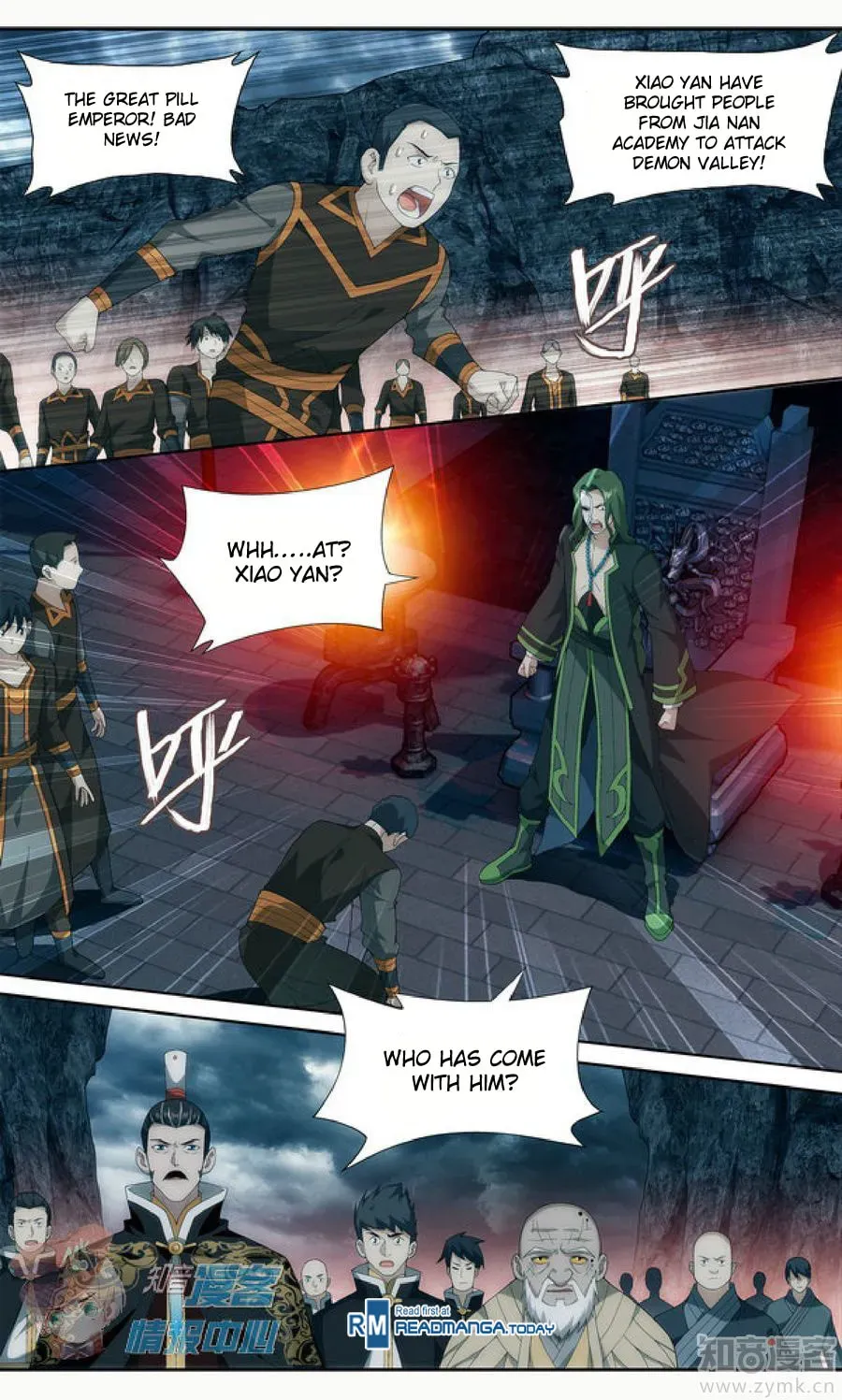 Battle Through the Heavens (Colored) Chapter 3.2 page 12 - 