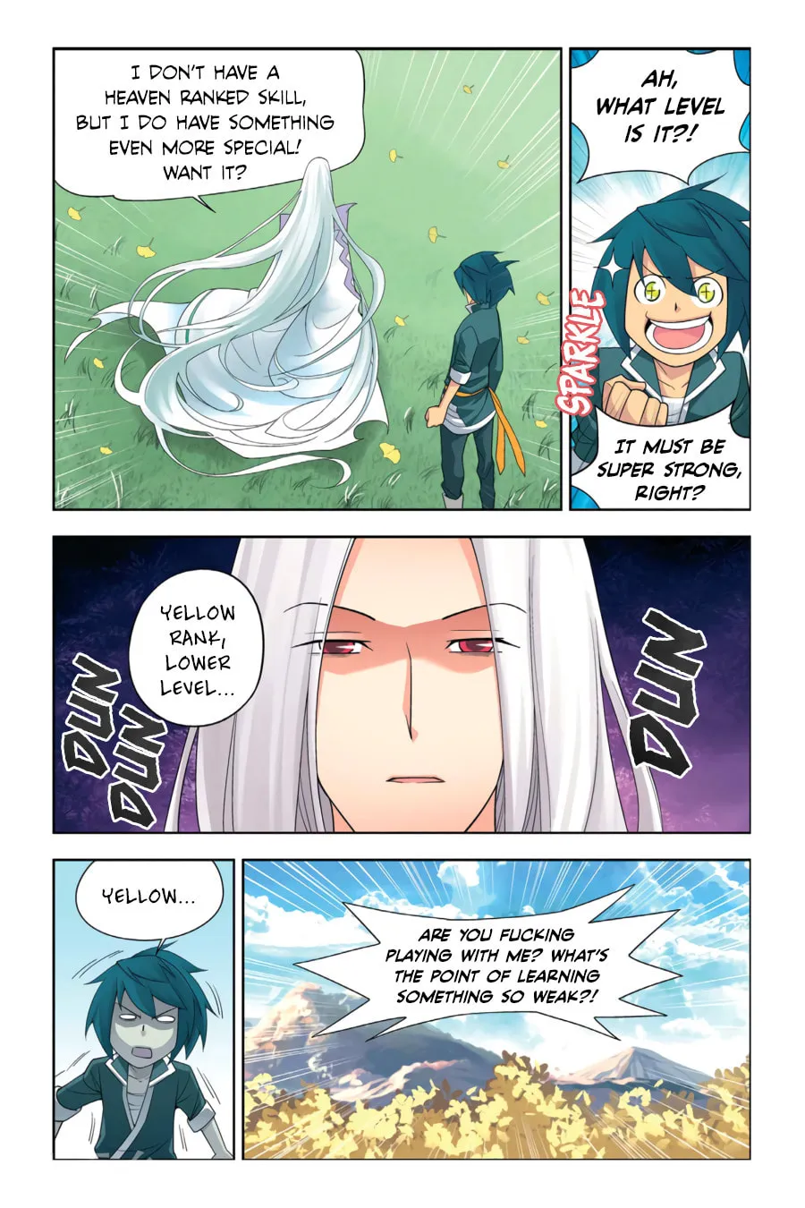 Battle Through the Heavens (Colored) Chapter 3 page 22 - 
