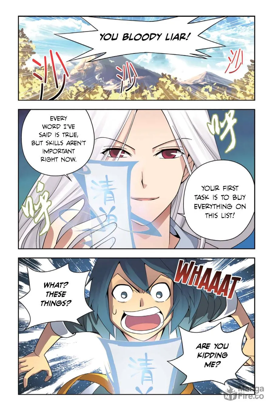 Battle Through the Heavens (Colored) Chapter 3 page 24 - 