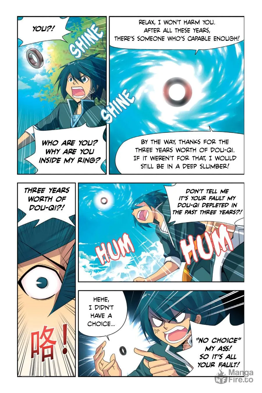 Battle Through the Heavens (Colored) Chapter 3 page 6 - 
