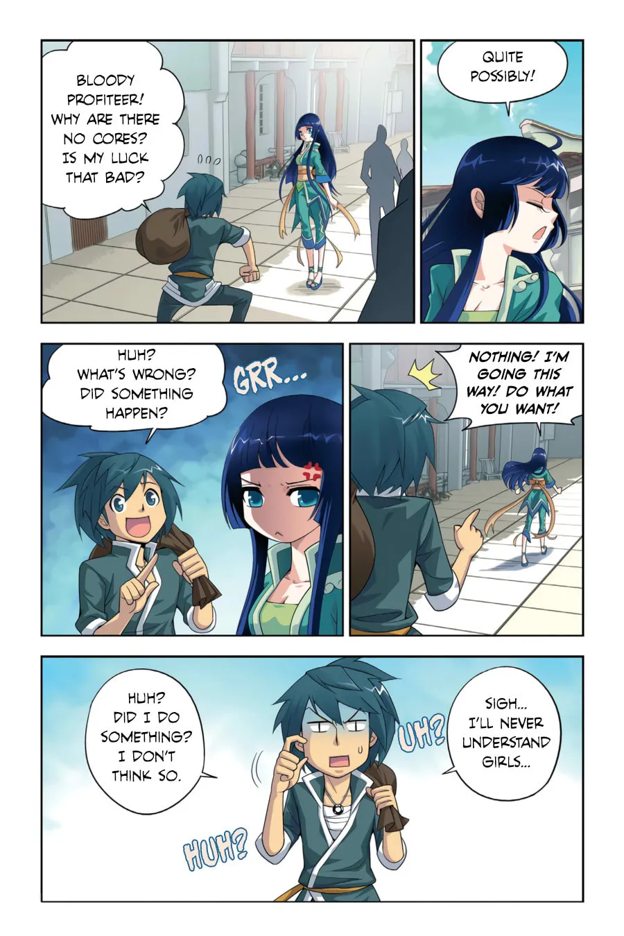 Battle Through the Heavens (Colored) Chapter 4 page 17 - 