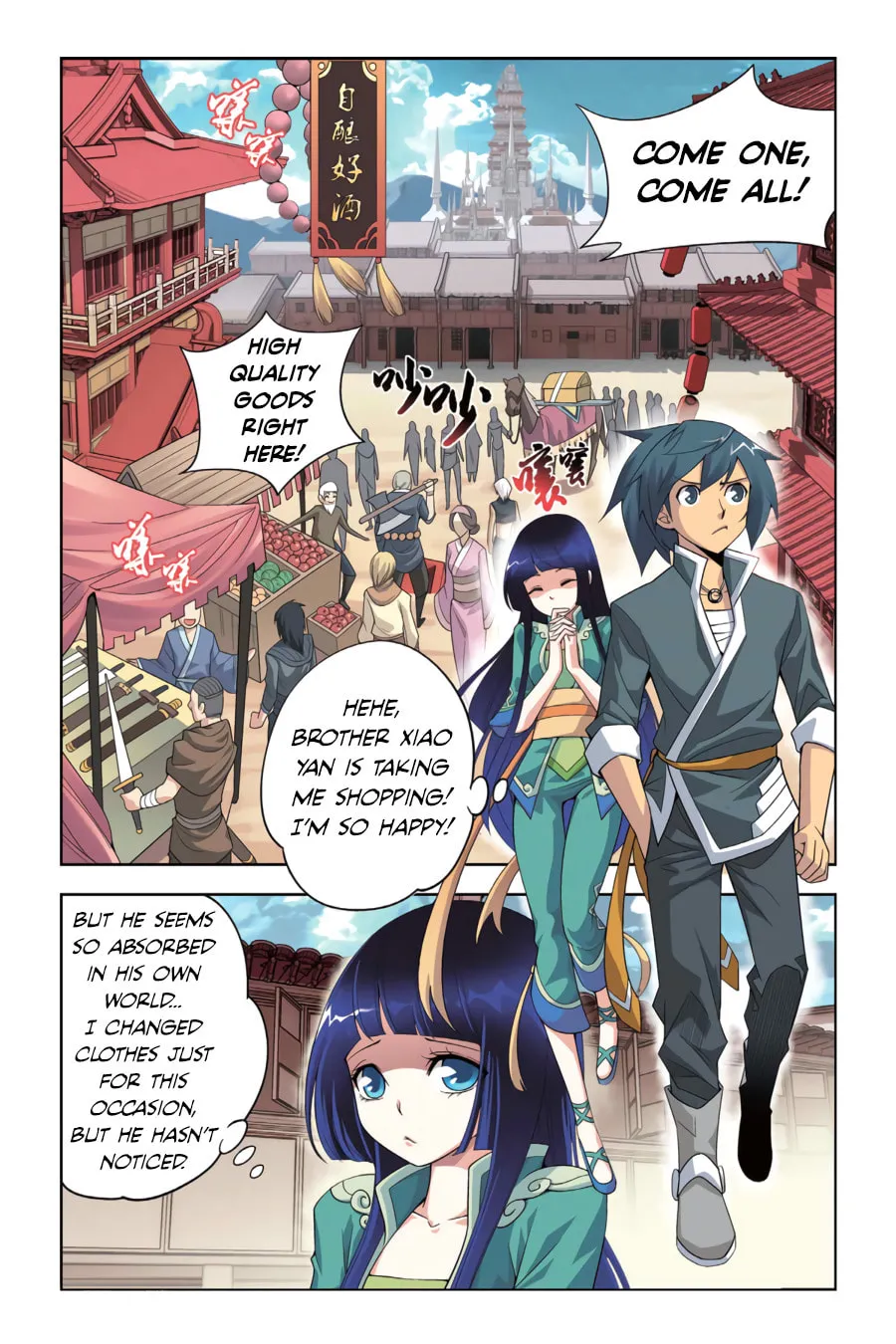 Battle Through the Heavens (Colored) Chapter 4 page 4 - 
