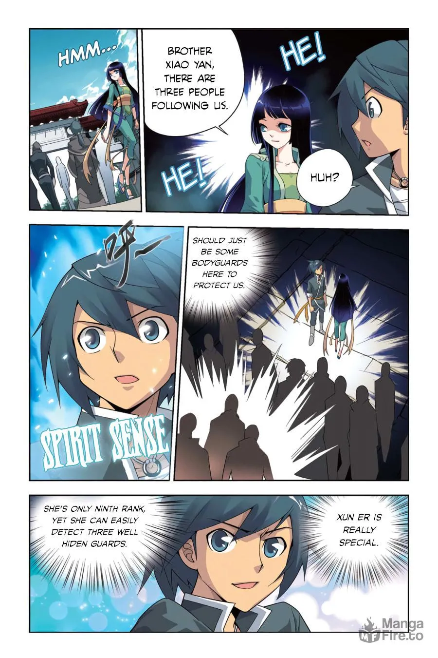 Battle Through the Heavens (Colored) Chapter 4 page 9 - 