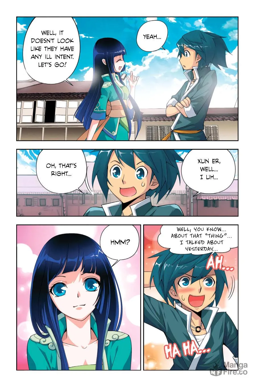 Battle Through the Heavens (Colored) Chapter 4 page 10 - 