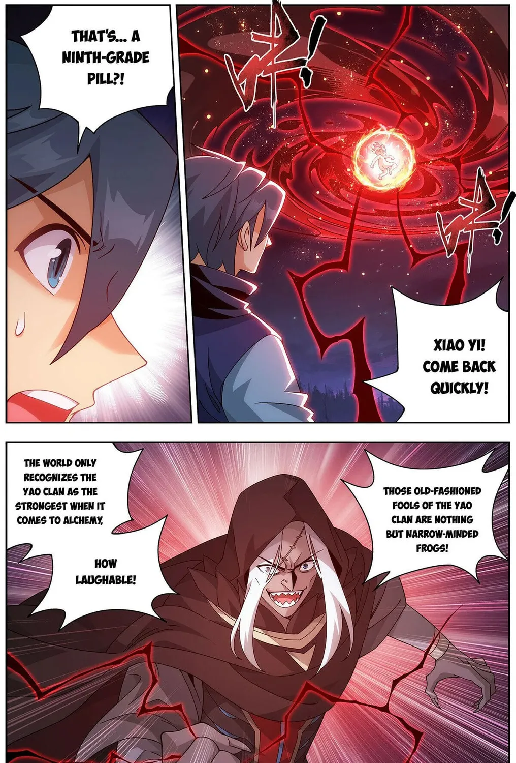 Battle Through the Heavens (Colored) Chapter 475 page 35 - 