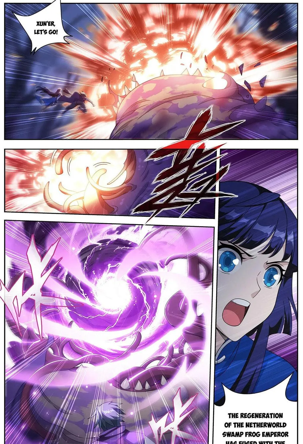 Battle Through the Heavens (Colored) Chapter 475 page 9 - 