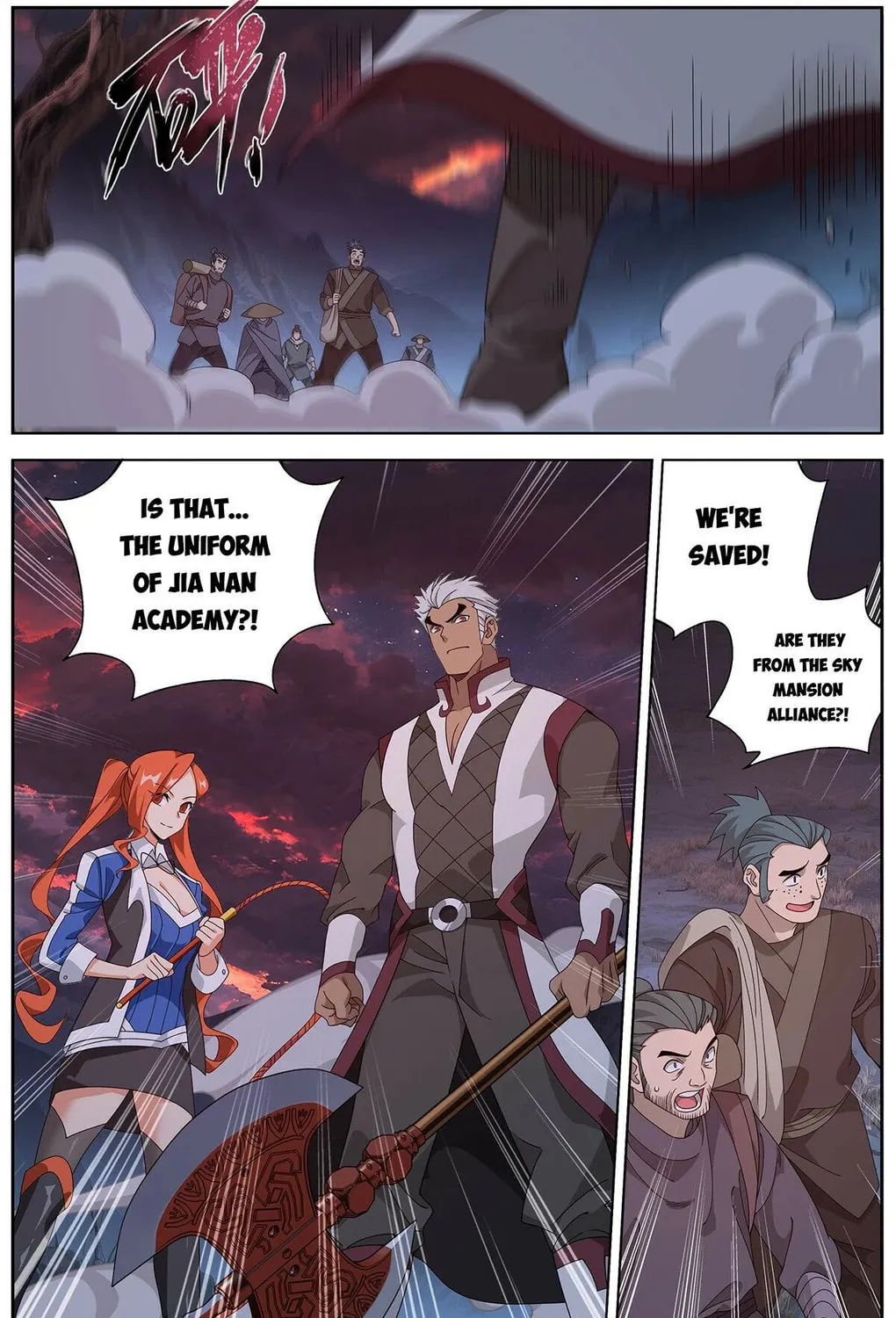 Battle Through the Heavens (Colored) Chapter 476 page 13 - 