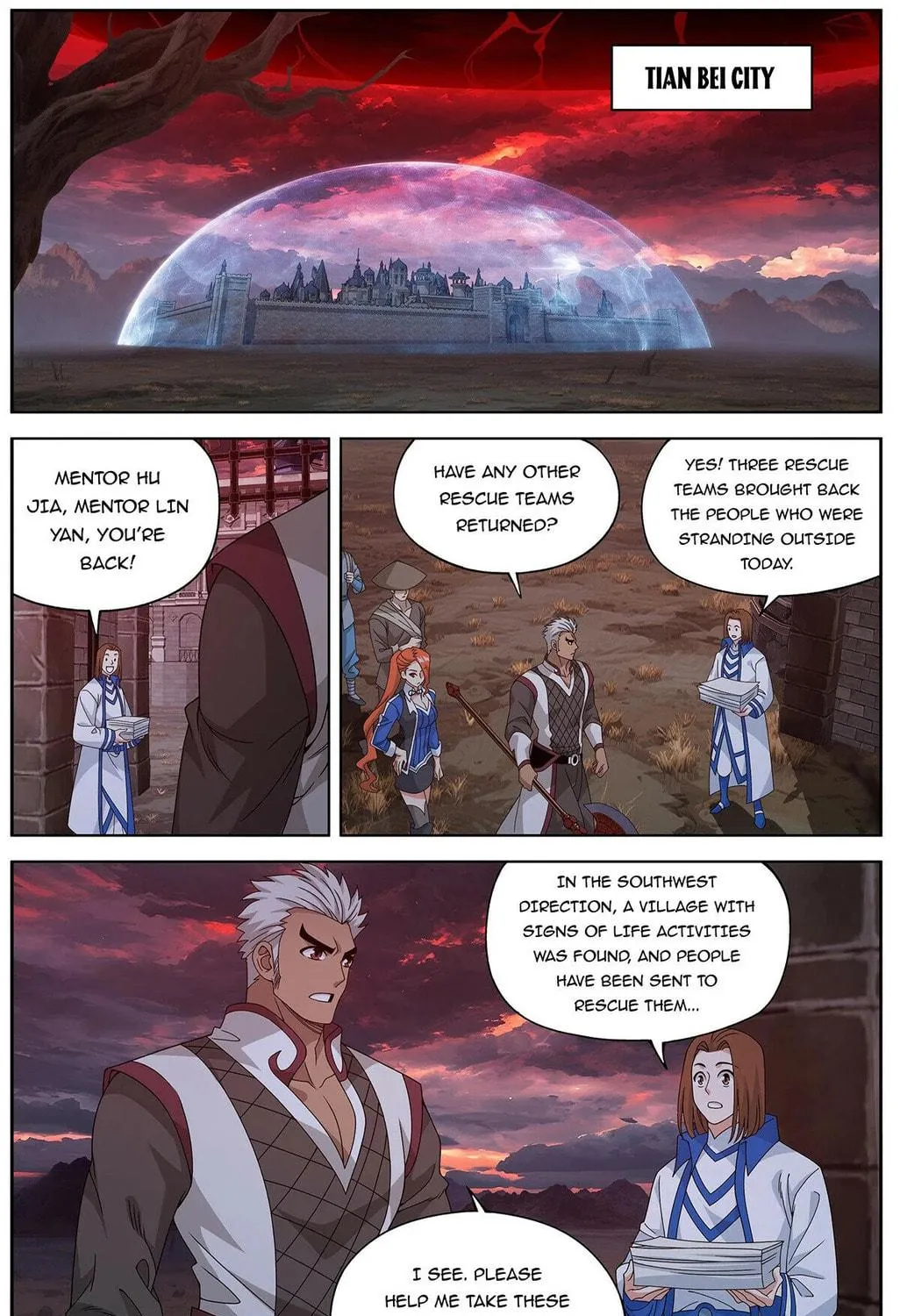 Battle Through the Heavens (Colored) Chapter 476 page 17 - 