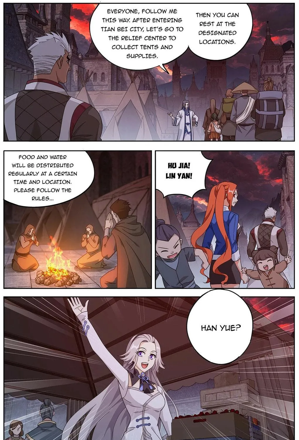 Battle Through the Heavens (Colored) Chapter 476 page 19 - 