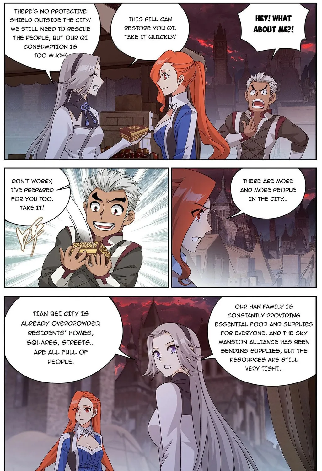 Battle Through the Heavens (Colored) Chapter 476 page 21 - 