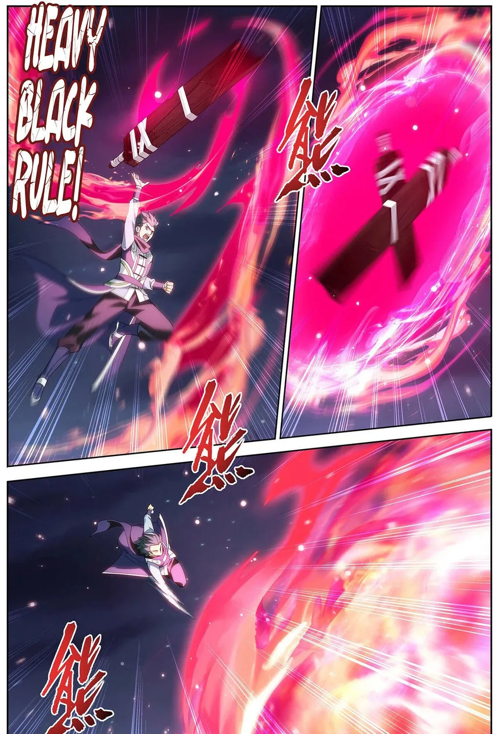 Battle Through the Heavens (Colored) Chapter 476 page 32 - 