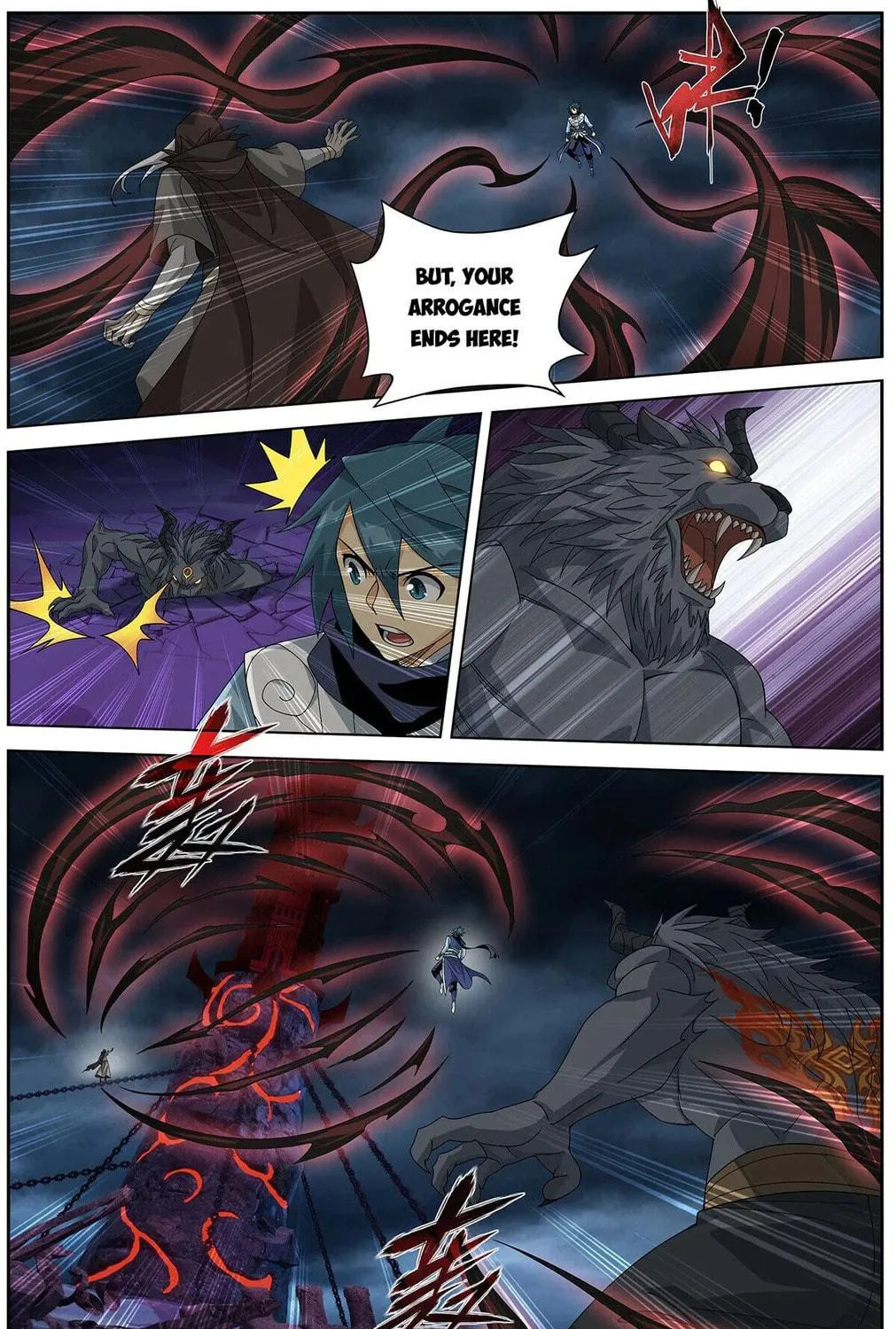 Battle Through the Heavens (Colored) Chapter 477 page 22 - 