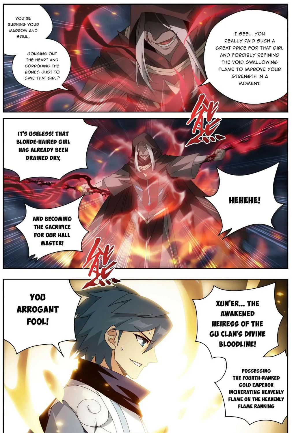 Battle Through the Heavens (Colored) Chapter 479 page 9 - 