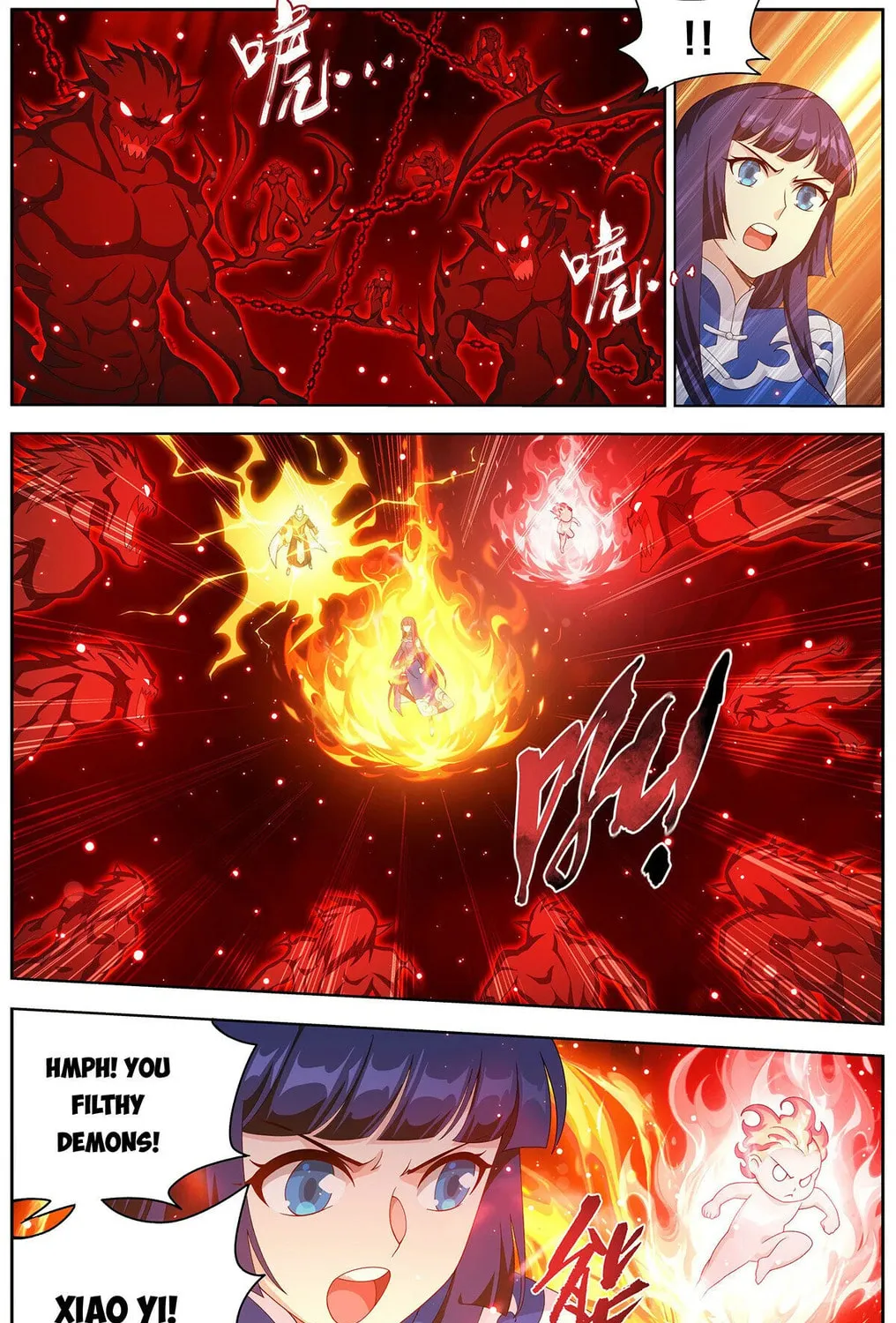 Battle Through the Heavens (Colored) Chapter 480 page 7 - 