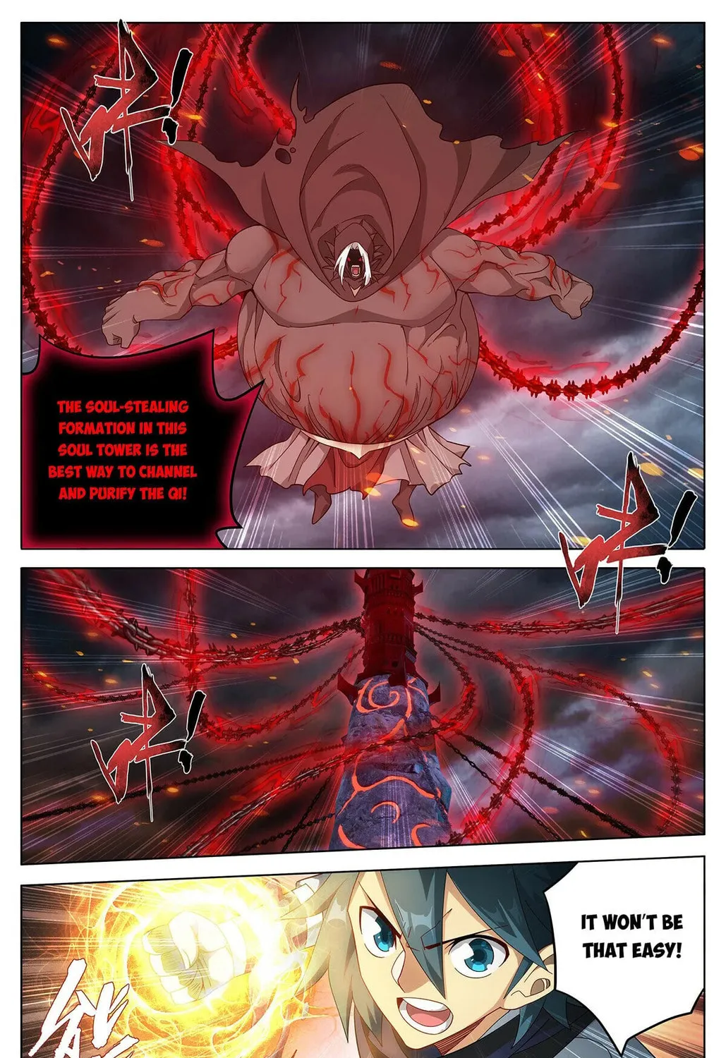 Battle Through the Heavens (Colored) Chapter 481 page 13 - 