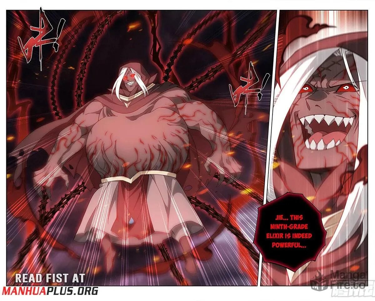 Battle Through the Heavens (Colored) Chapter 481 page 10 - 