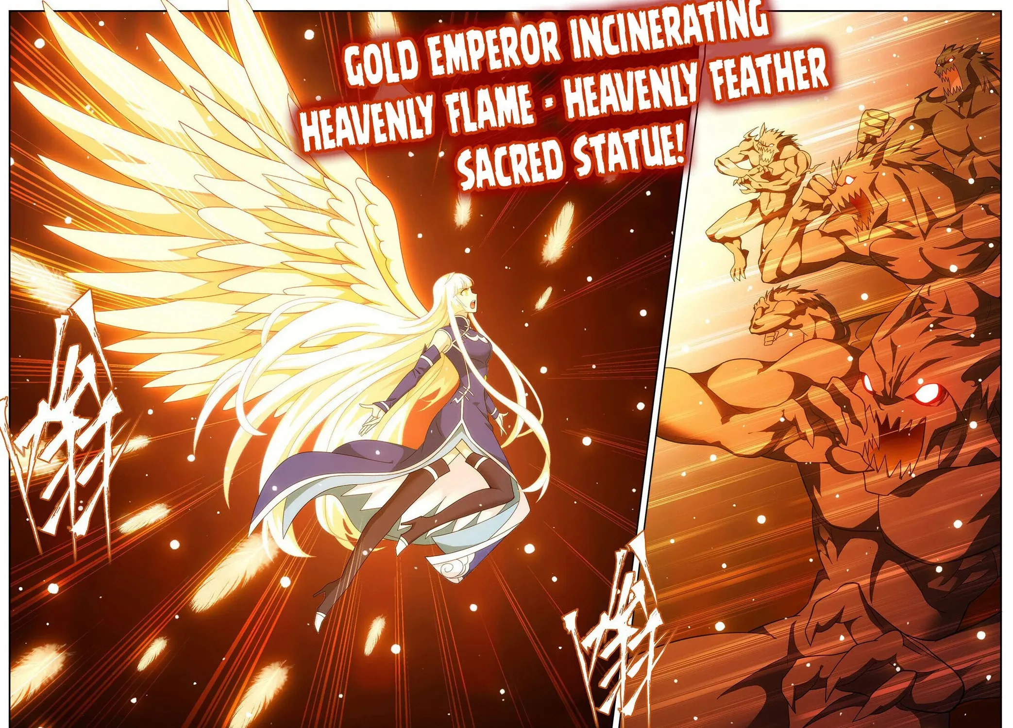 Battle Through the Heavens (Colored) Chapter 482 page 21 - 