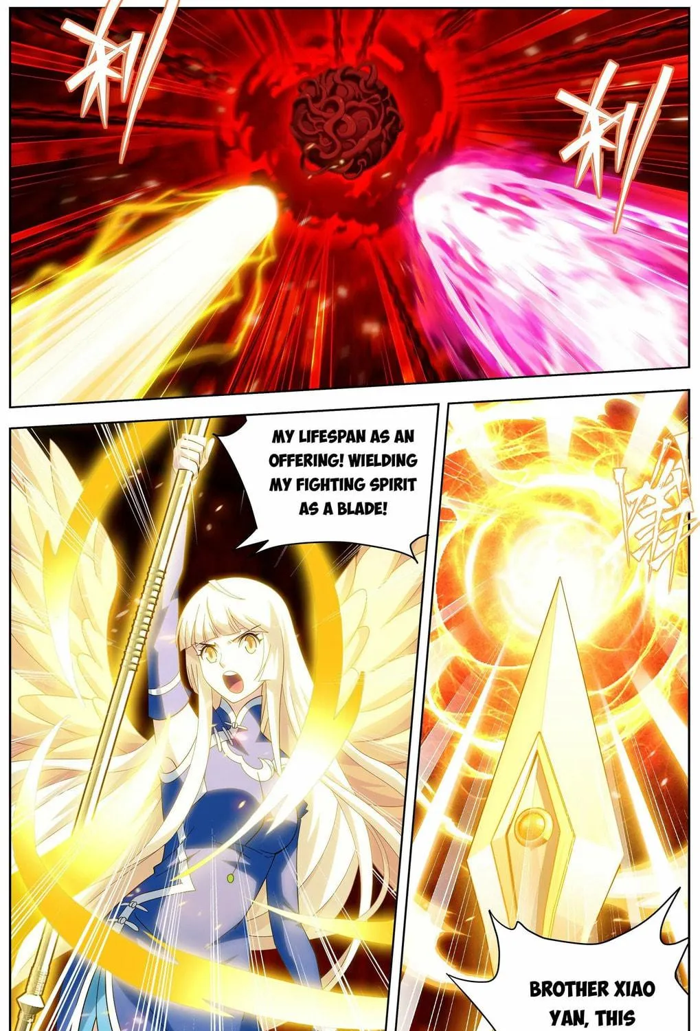 Battle Through the Heavens (Colored) Chapter 482 page 35 - 